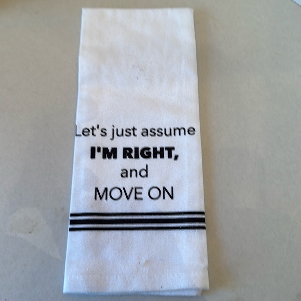 Kitchen dish towel